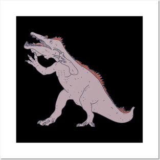 Baryonyx - Carnivore Dinosaur - Extinct Theropod Posters and Art